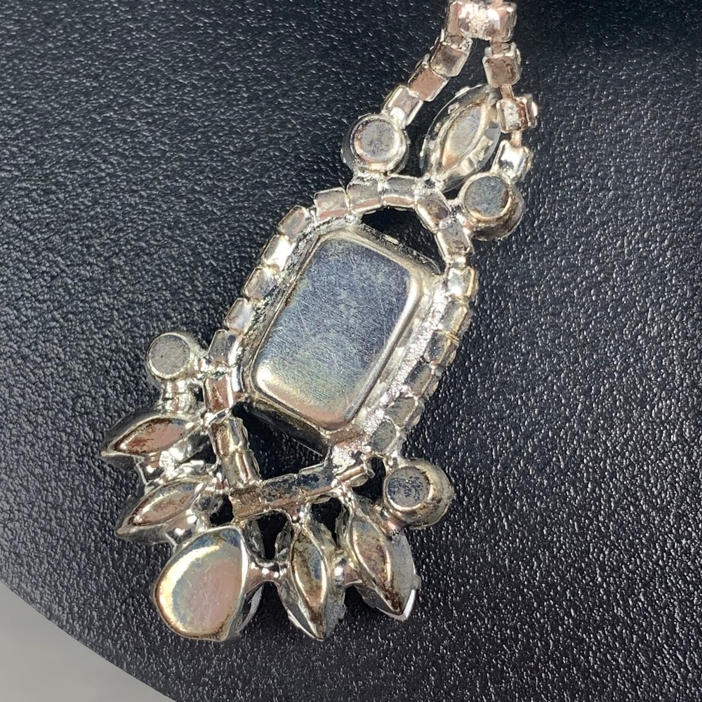 Statement Crystal Drop Earrings - image 3